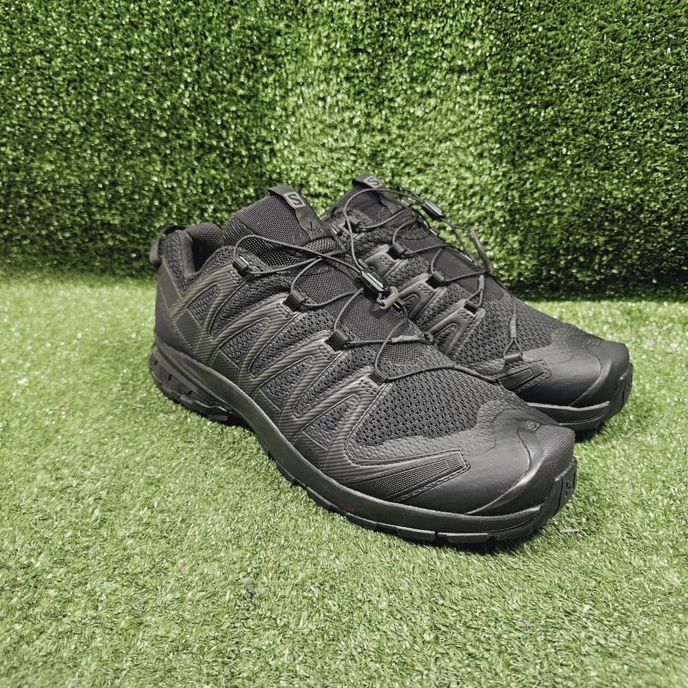 Salomon XA PRO 3D V8 Triple Black Athletic Running Trail Sneakers Mens 11.5
